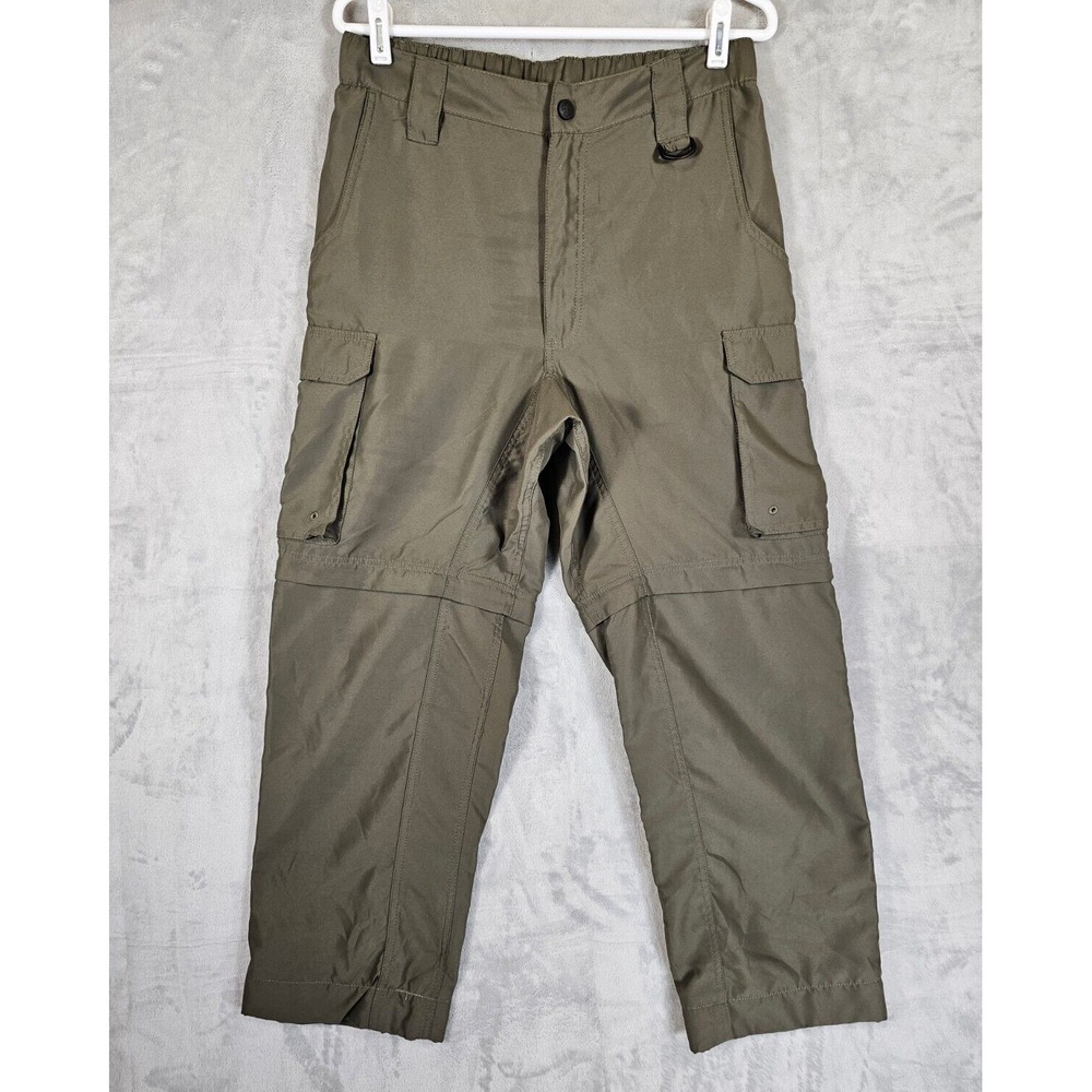 Boy Scouts‎ of America Uniform Switchback Zip-Off Pants Relaxed Small Green